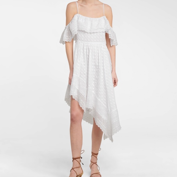 Isabel Marant Etoile Timoria Dress in White 34 - Picture 2 of 12